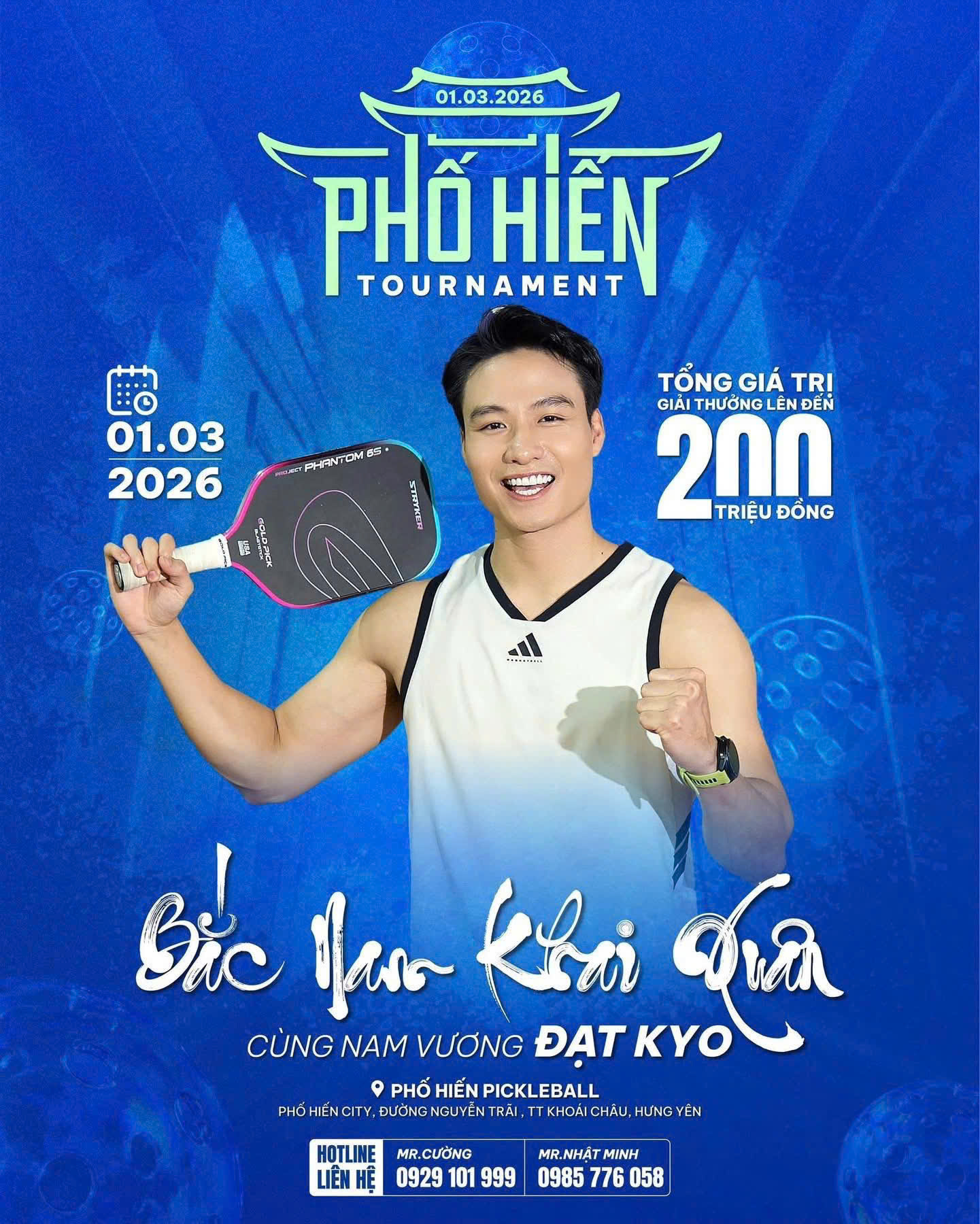 PHỐ HIẾN TOURNAMENT: NHỊP ĐẬP THỂ THAO ĐÁNH THỨC TRÁI TIM PHỐ HIẾN CITY!